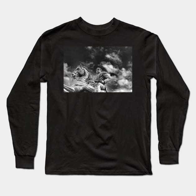 Simon Bolivar Long Sleeve T-Shirt by rickylabellevie